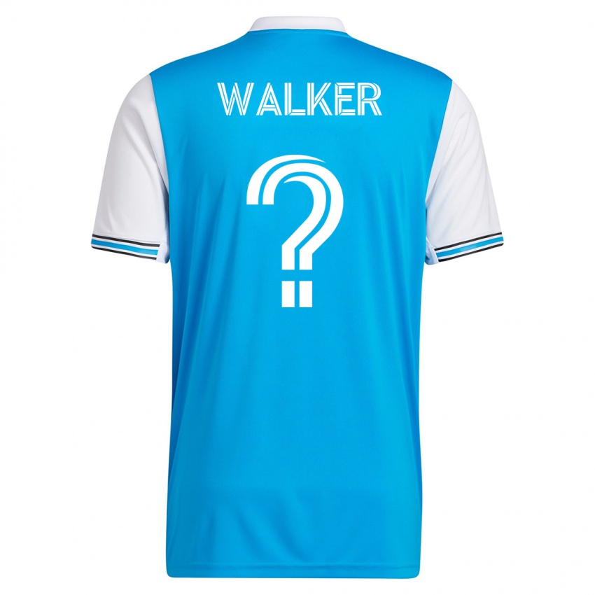 Dětské Isaac Walker #0 Modrý Domů Hráčské Dresy 2023/24 Dres