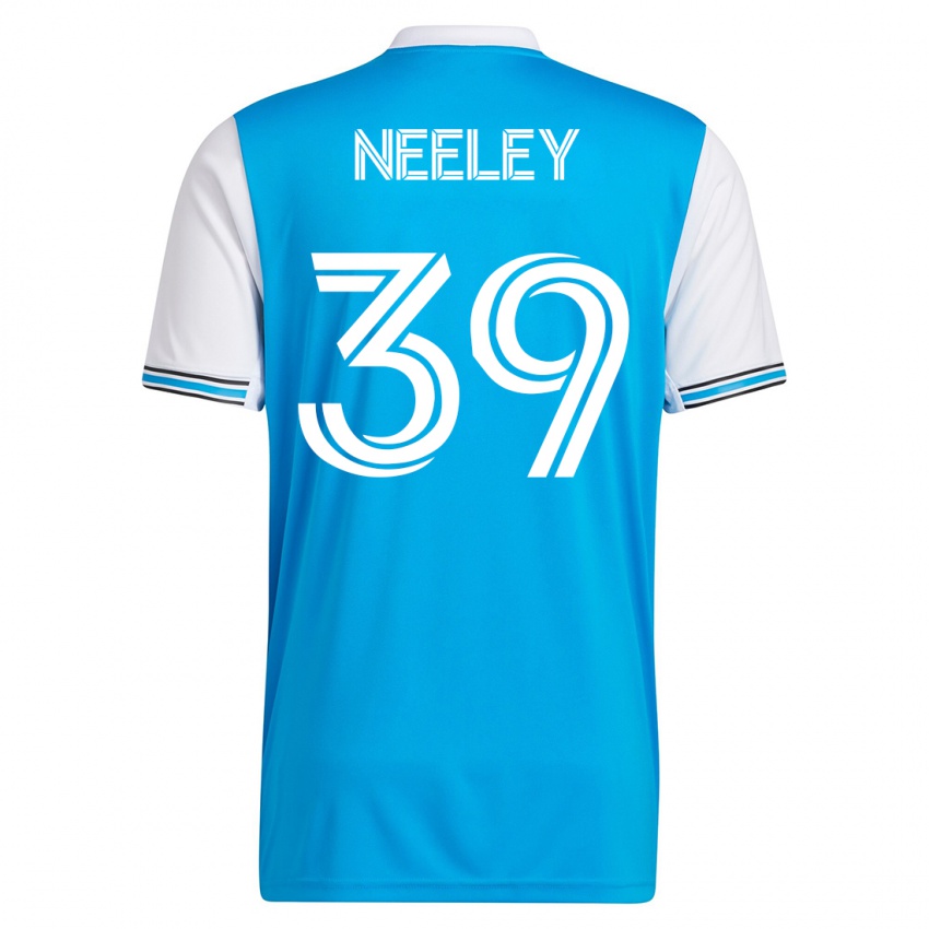 Dětské Jack Neeley #39 Modrý Domů Hráčské Dresy 2023/24 Dres