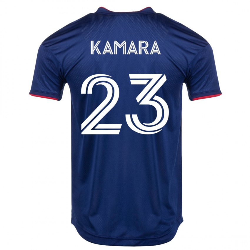 Dětské Kei Kamara #23 Námořnictvo Domů Hráčské Dresy 2023/24 Dres