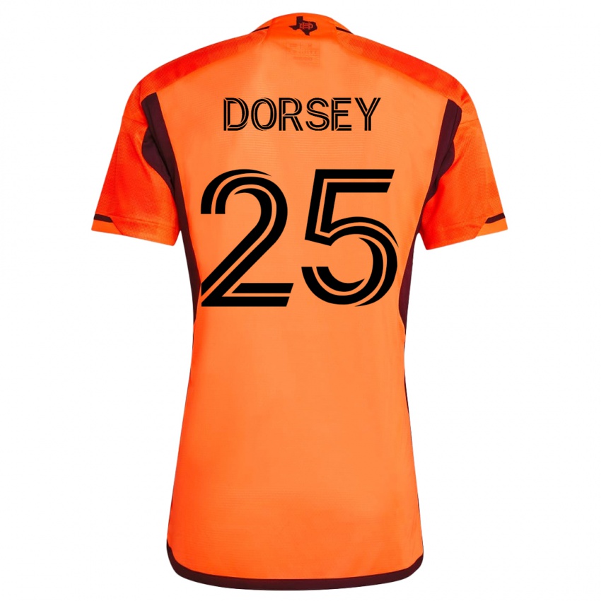 Dětské Griffin Dorsey #25 Oranžový Domů Hráčské Dresy 2023/24 Dres