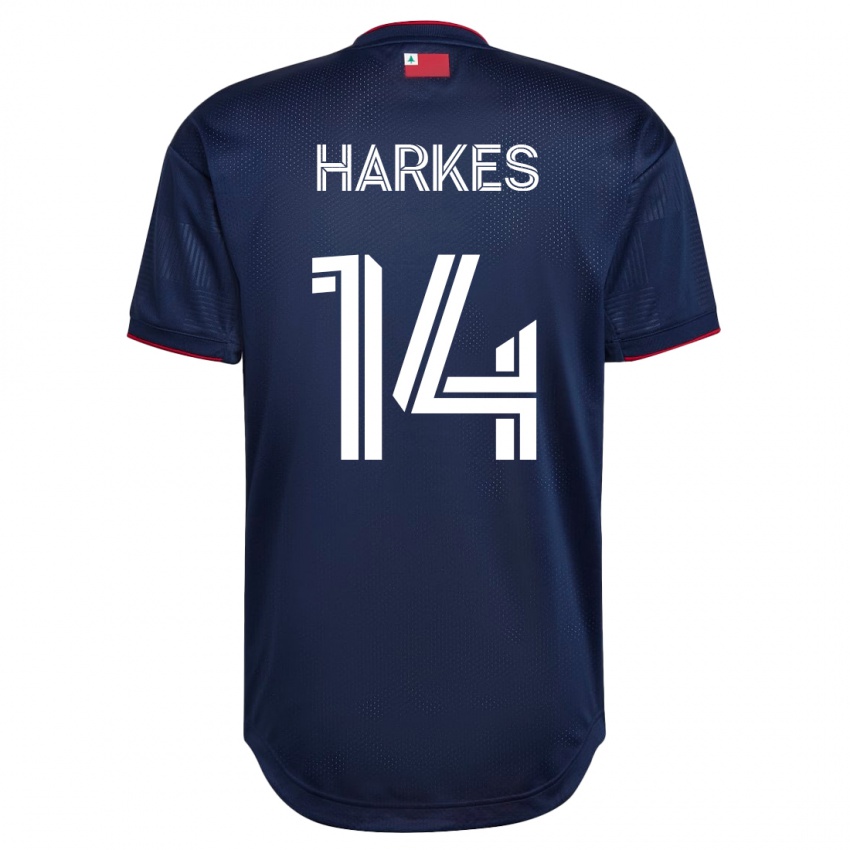 Dětské Ian Harkes #14 Námořnictvo Domů Hráčské Dresy 2023/24 Dres