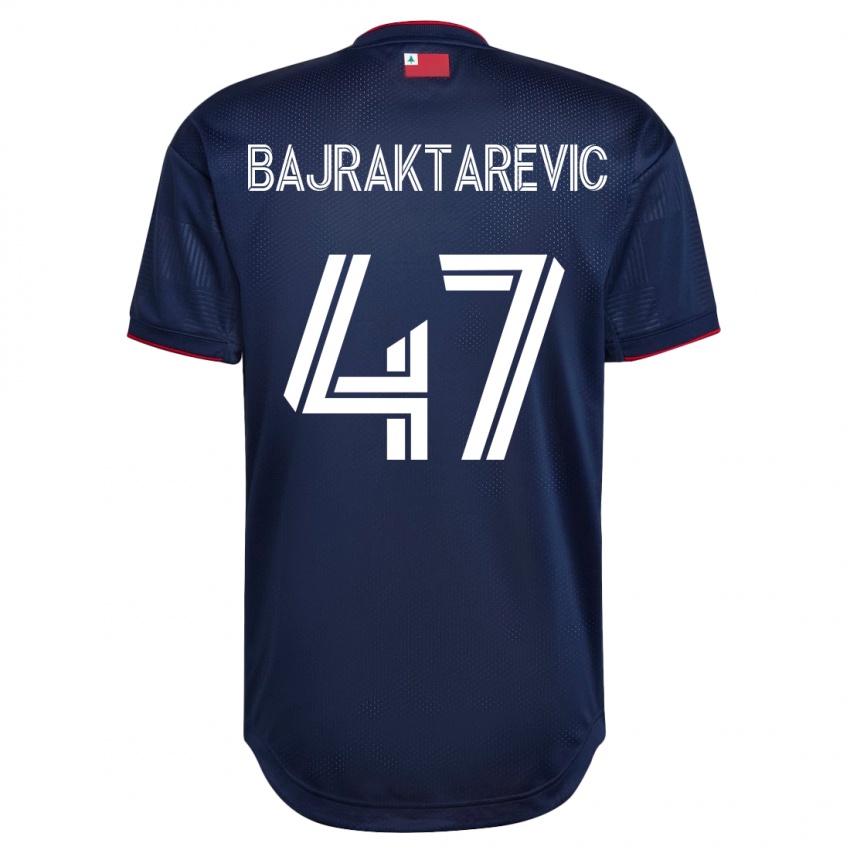 Dětské Esmir Bajraktarevic #47 Námořnictvo Domů Hráčské Dresy 2023/24 Dres