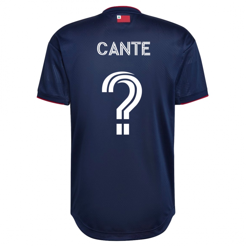 Dětské Jonathan Cante #0 Námořnictvo Domů Hráčské Dresy 2023/24 Dres