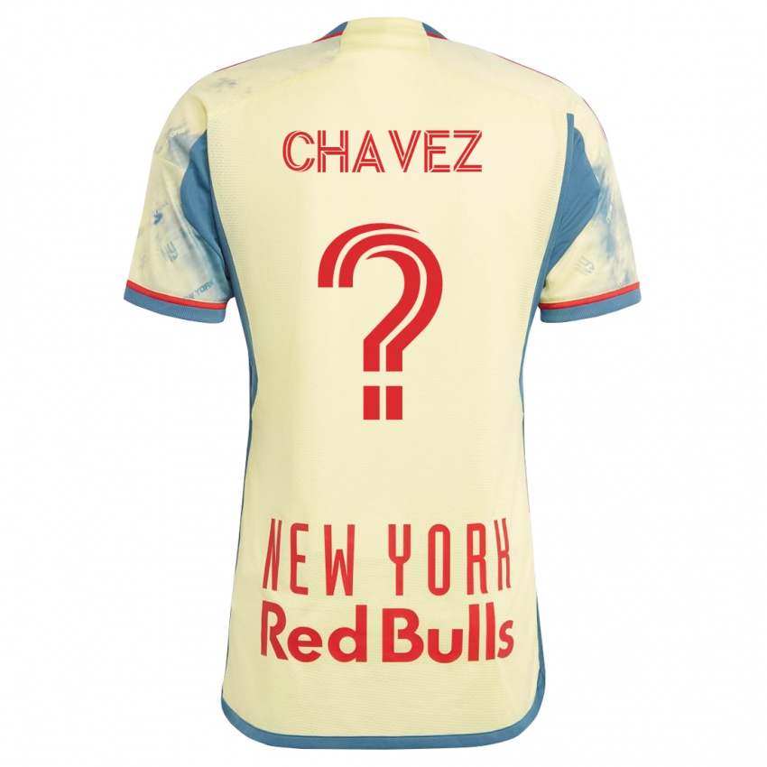Dětské Sebasthian Chavez #0 Žlutá Domů Hráčské Dresy 2023/24 Dres
