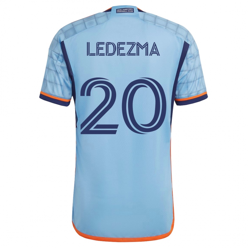 Dětské Richard Ledezma #20 Modrý Domů Hráčské Dresy 2023/24 Dres