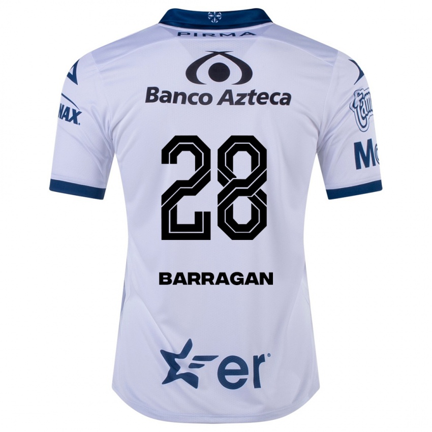 Dětské Martín Barragán #28 Bílý Domů Hráčské Dresy 2023/24 Dres