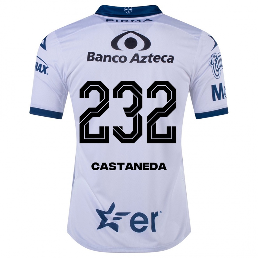 Dětské Ángel Castañeda #232 Bílý Domů Hráčské Dresy 2023/24 Dres