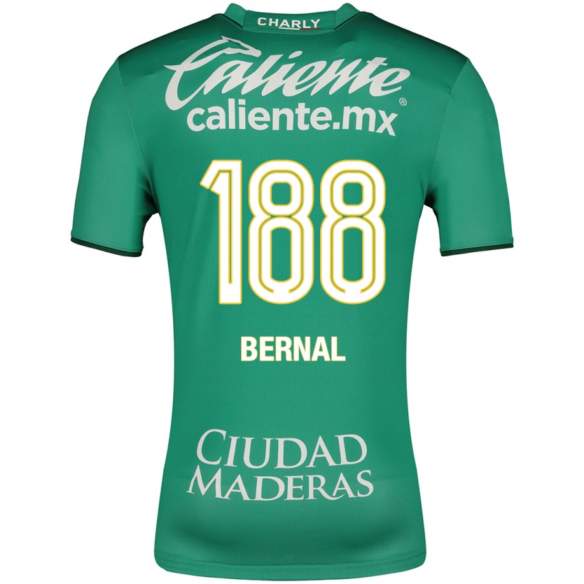 Dětské Juan Bernal #188 Zelená Domů Hráčské Dresy 2023/24 Dres