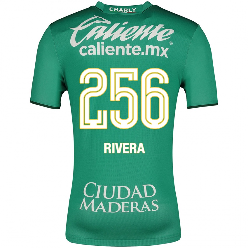 Dětské Fernando Rivera #256 Zelená Domů Hráčské Dresy 2023/24 Dres