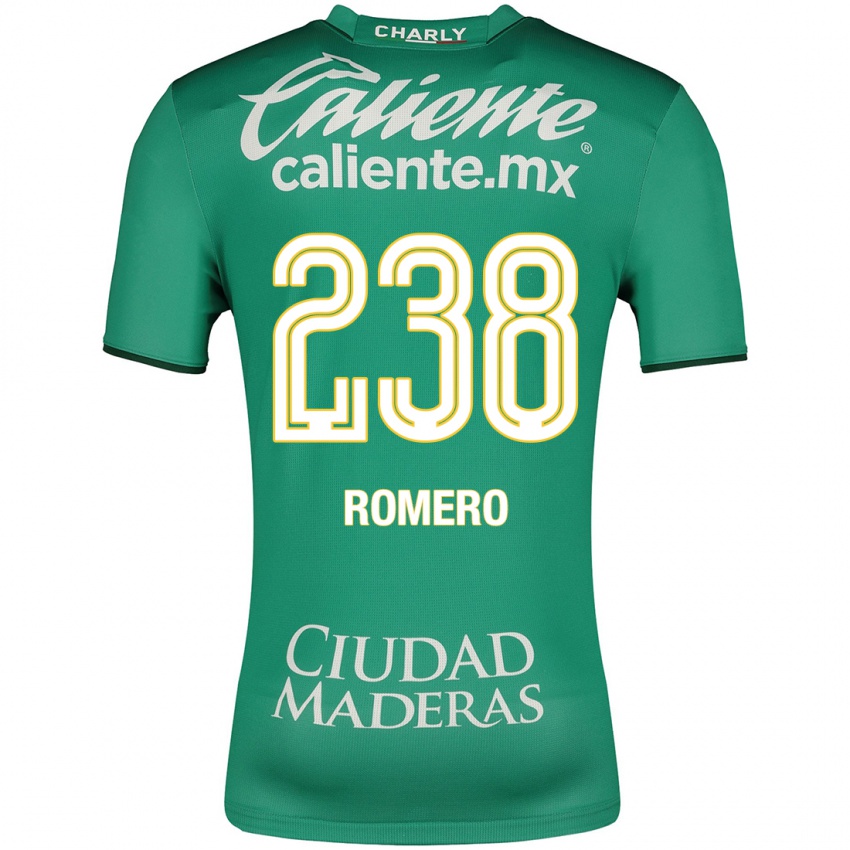 Dětské Paulo Romero #238 Zelená Domů Hráčské Dresy 2023/24 Dres