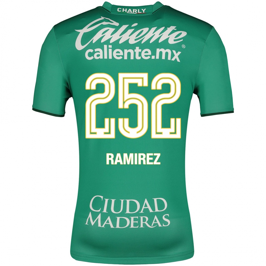 Dětské Luis Ramírez #252 Zelená Domů Hráčské Dresy 2023/24 Dres