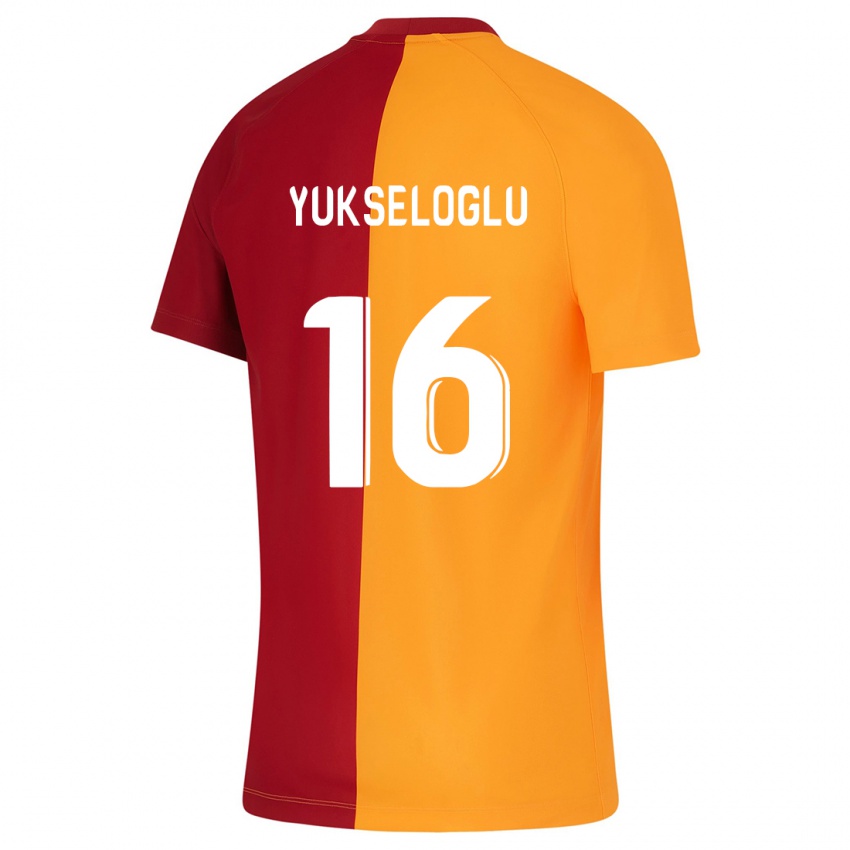 Dětské Ayaz Yükseloğlu #16 Oranžový Domů Hráčské Dresy 2023/24 Dres