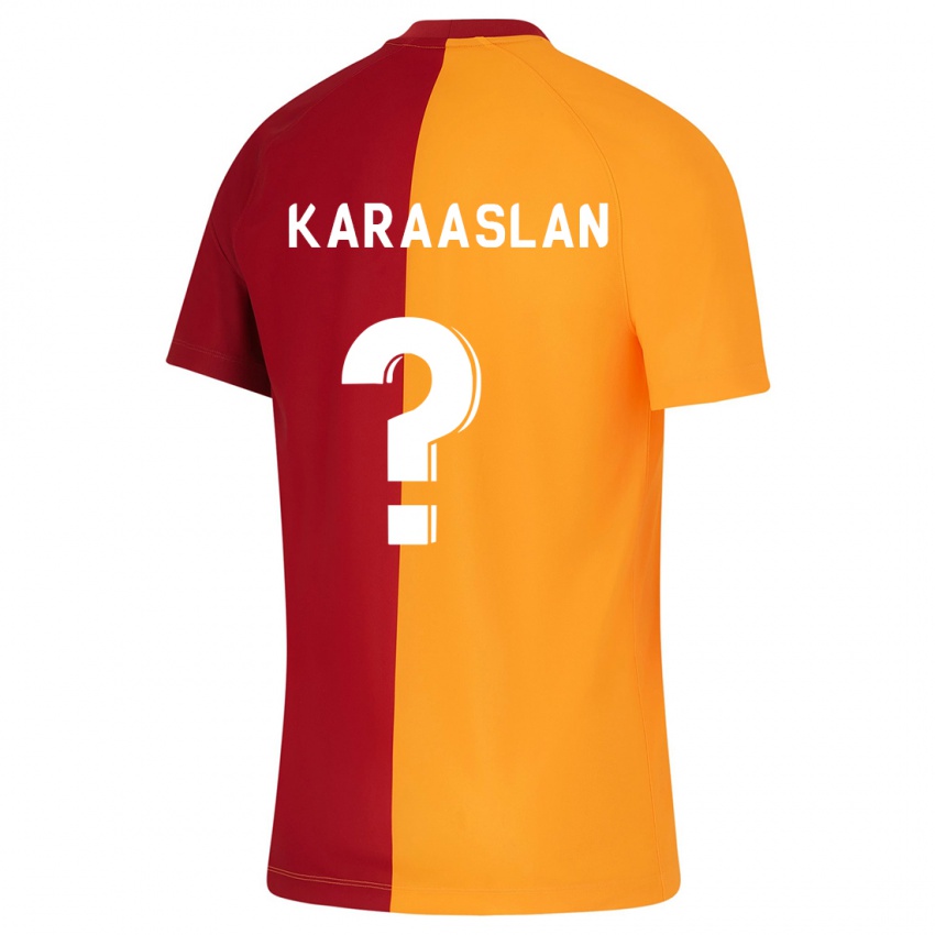 Dětské Ahmet Kerem Karaaslan #0 Oranžový Domů Hráčské Dresy 2023/24 Dres