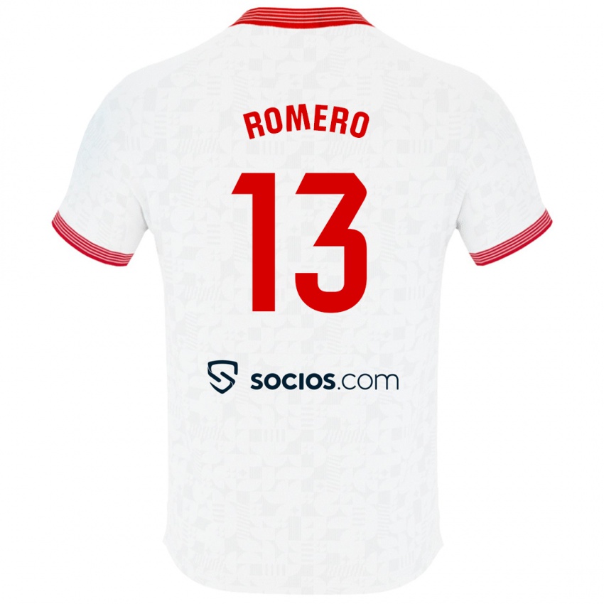 Dětské Rafael Romero #13 Bílý Domů Hráčské Dresy 2023/24 Dres