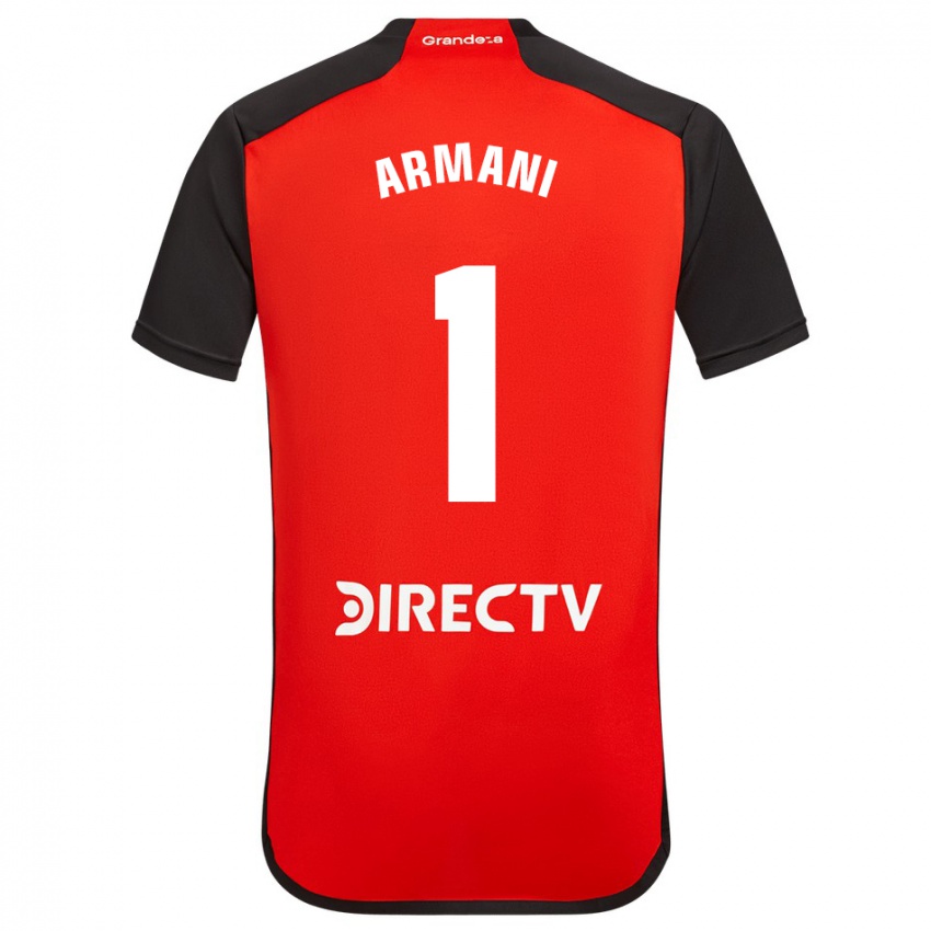 Dětské Franco Armani #1 Červené Daleko Hráčské Dresy 2023/24 Dres