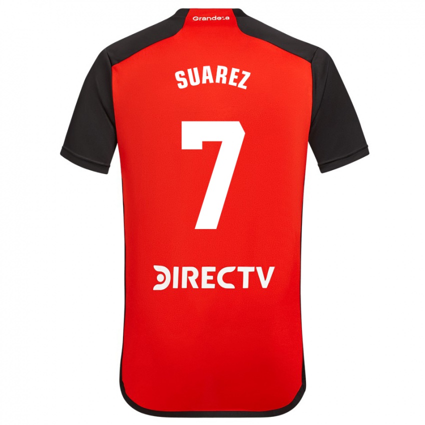 Dětské Matias Suarez #7 Červené Daleko Hráčské Dresy 2023/24 Dres