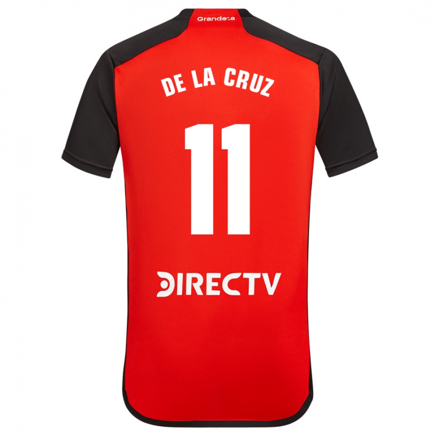 Dětské Nicolas De La Cruz #11 Červené Daleko Hráčské Dresy 2023/24 Dres