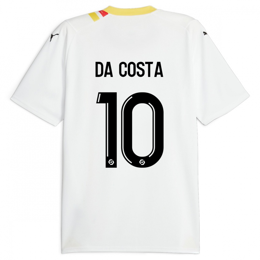 Dětské David Pereira Da Costa #10 Černá Daleko Hráčské Dresy 2023/24 Dres