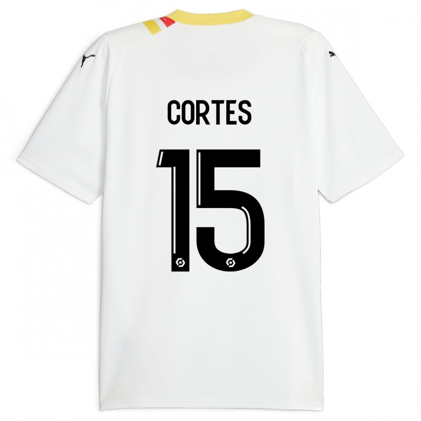 Dětské Óscar Cortés #15 Černá Daleko Hráčské Dresy 2023/24 Dres