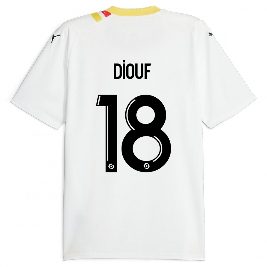 Dětské Andy Diouf #18 Černá Daleko Hráčské Dresy 2023/24 Dres