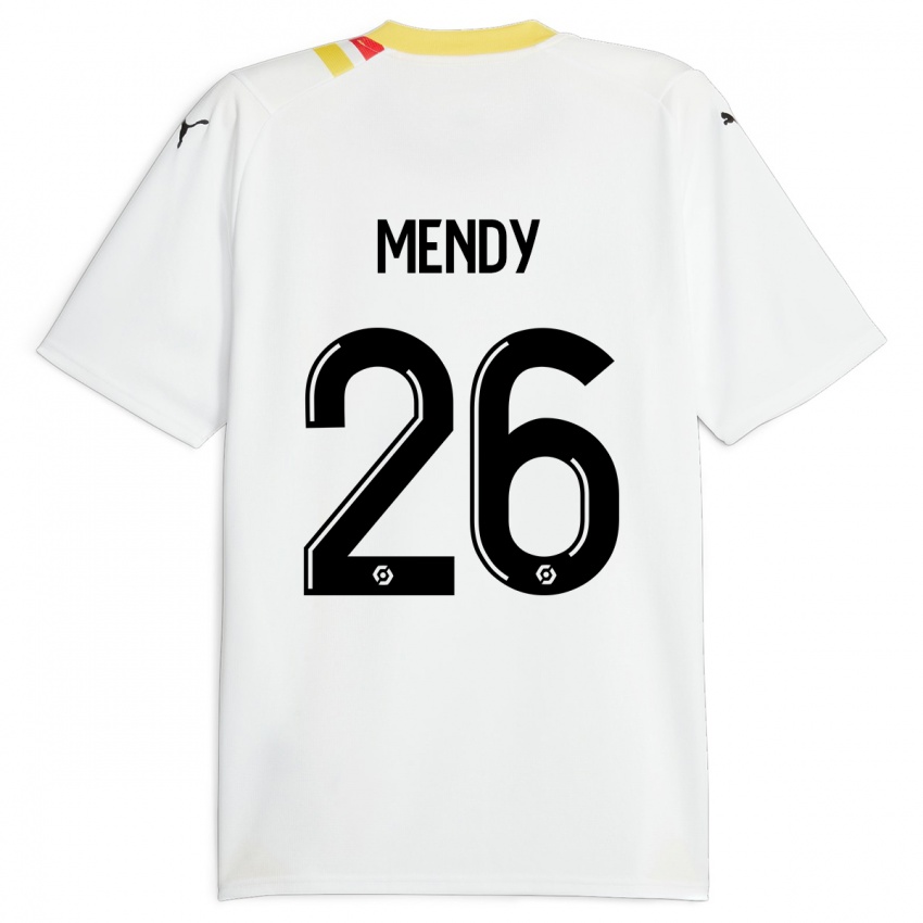 Dětské Nampalys Mendy #26 Černá Daleko Hráčské Dresy 2023/24 Dres