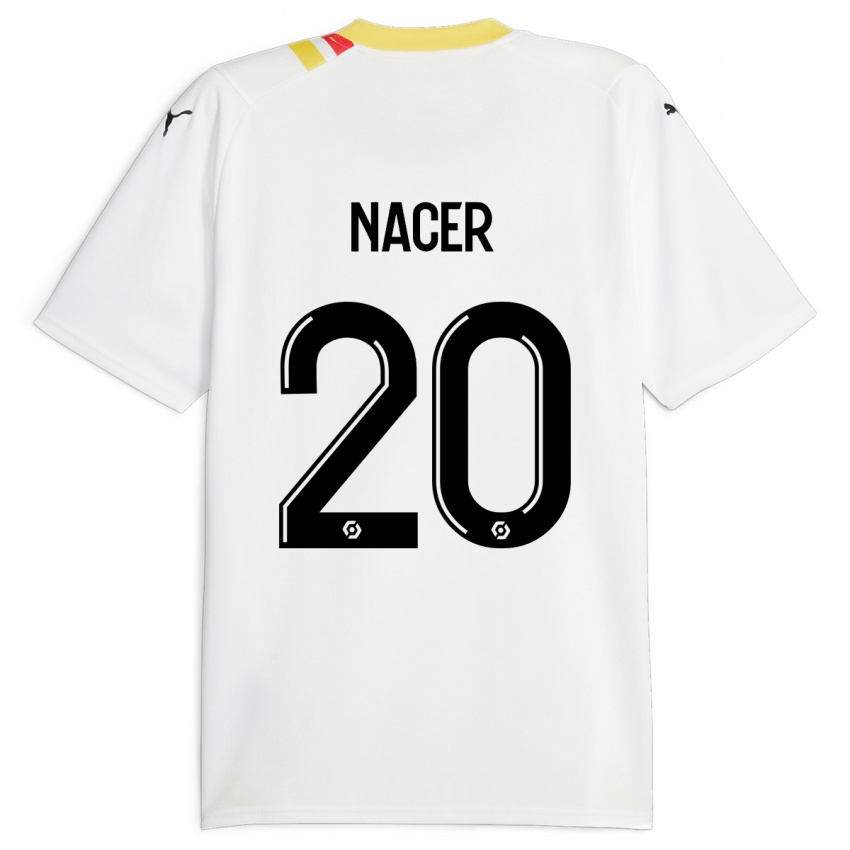 Dětské Myriem Nacer #20 Černá Daleko Hráčské Dresy 2023/24 Dres