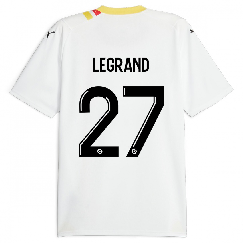 Dětské Bérénice Legrand #27 Černá Daleko Hráčské Dresy 2023/24 Dres