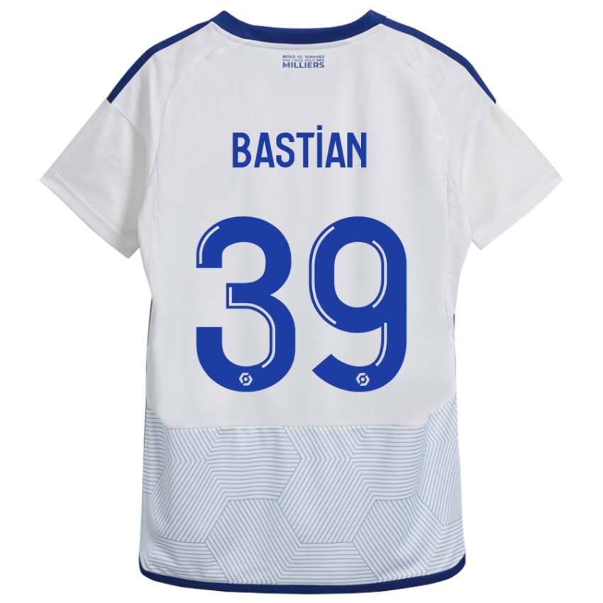 Dětské Maxime Bastian #39 Bílý Daleko Hráčské Dresy 2023/24 Dres