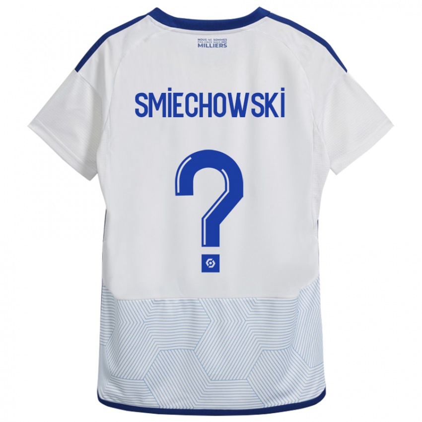 Dětské Artur Smiechowski #0 Bílý Daleko Hráčské Dresy 2023/24 Dres