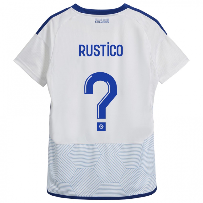 Dětské Dylan Rustico #0 Bílý Daleko Hráčské Dresy 2023/24 Dres