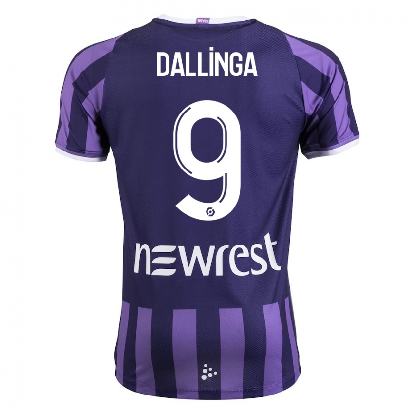 Dětské Thijs Dallinga #9 Nachový Daleko Hráčské Dresy 2023/24 Dres