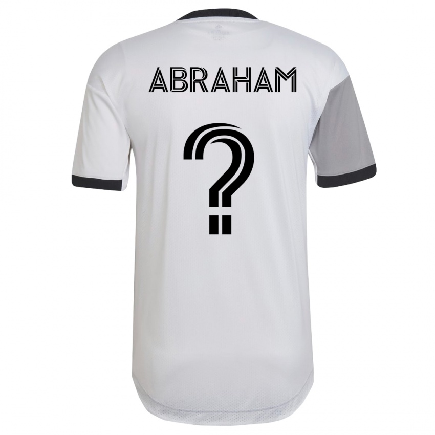 Dětské Nathaniel Abraham #0 Bílý Daleko Hráčské Dresy 2023/24 Dres