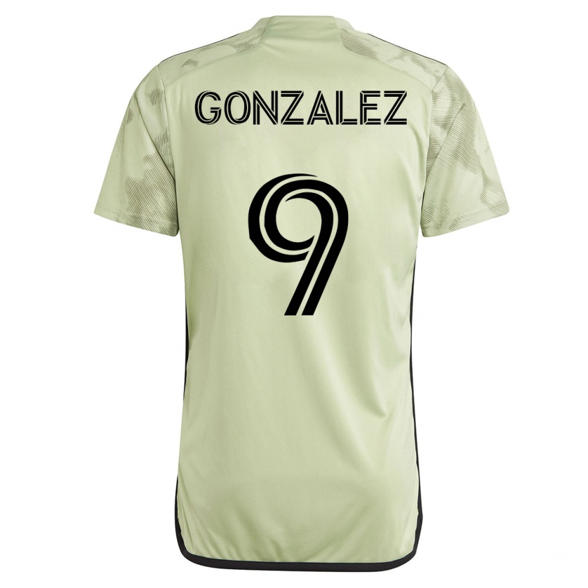 Dětské Mario González #9 Zelená Daleko Hráčské Dresy 2023/24 Dres