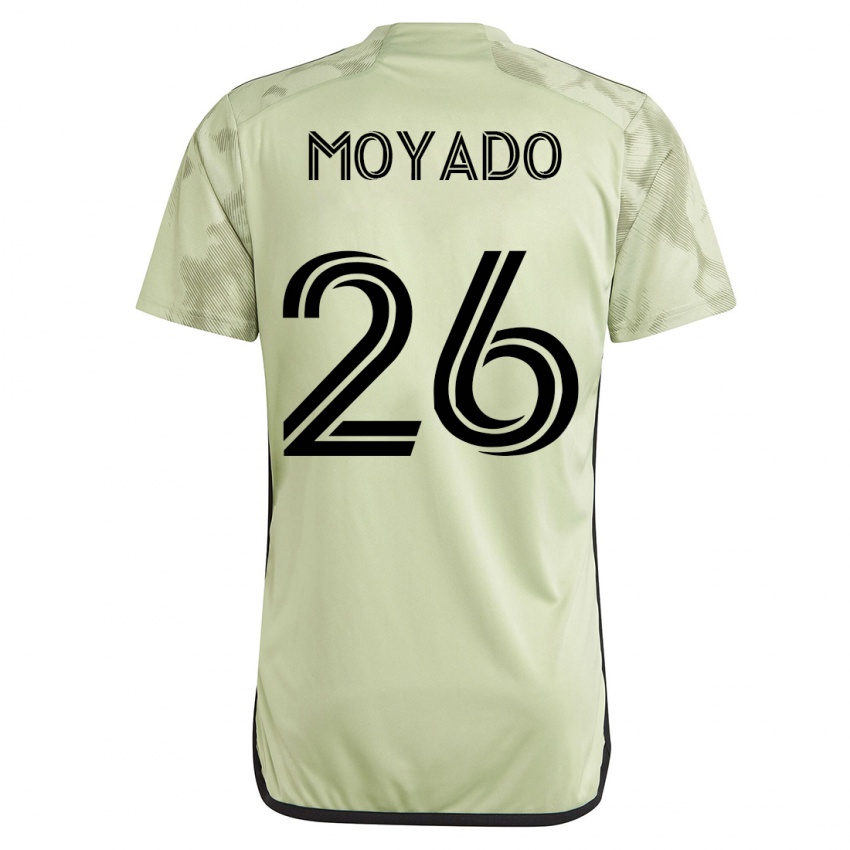 Dětské Bryan Moyado #26 Zelená Daleko Hráčské Dresy 2023/24 Dres