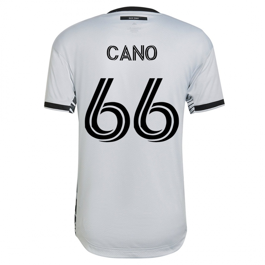 Dětské Alejandro Cano #66 Bílý Daleko Hráčské Dresy 2023/24 Dres