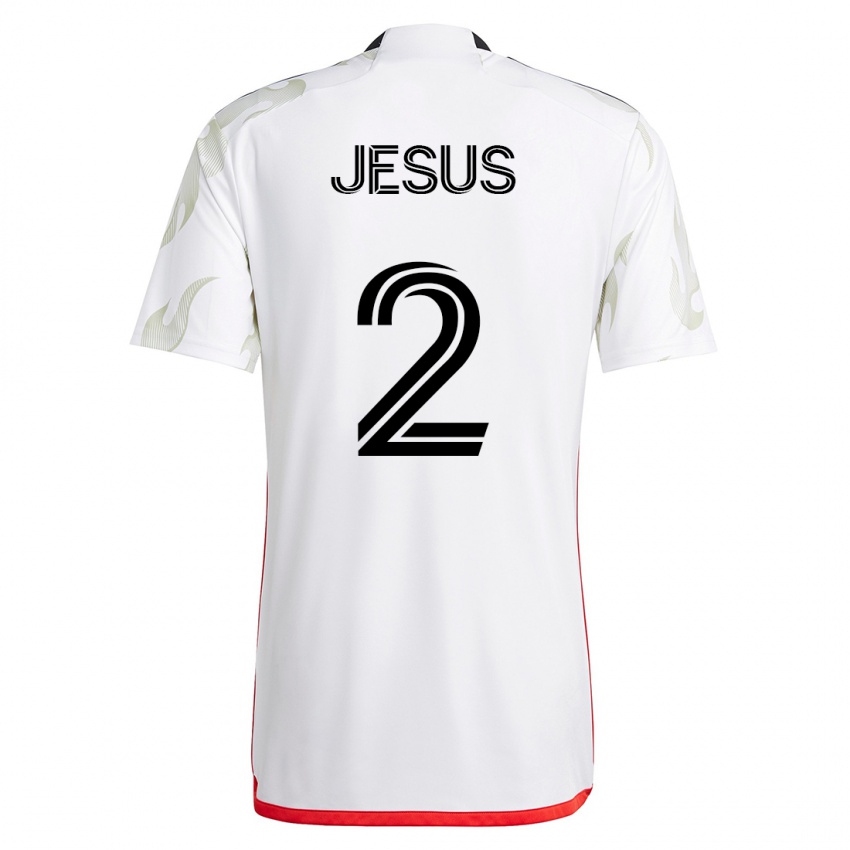 Dětské Geovane Jesus #2 Bílý Daleko Hráčské Dresy 2023/24 Dres