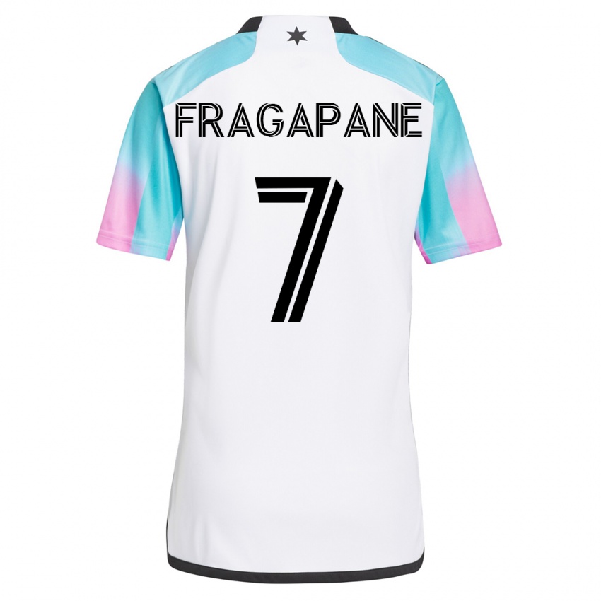 Dětské Franco Fragapane #7 Bílý Daleko Hráčské Dresy 2023/24 Dres