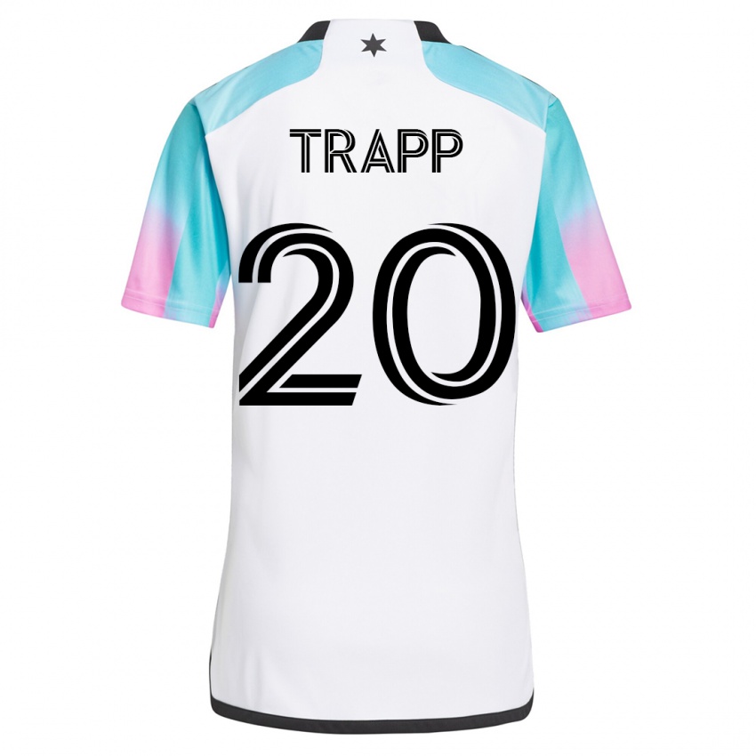 Dětské Wil Trapp #20 Bílý Daleko Hráčské Dresy 2023/24 Dres