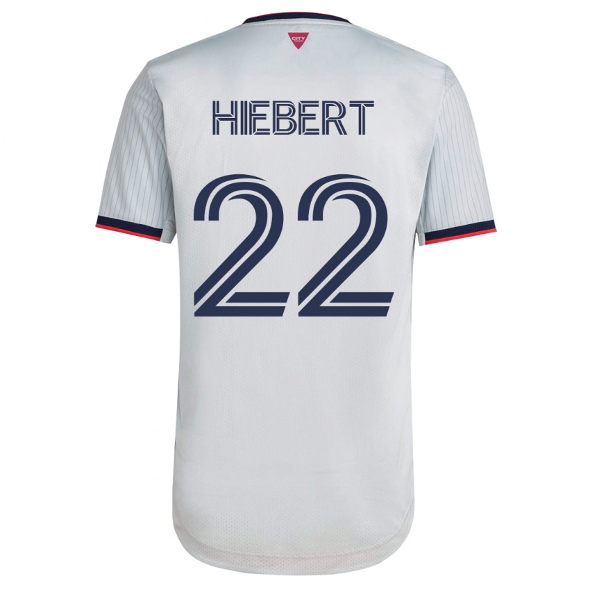 Dětské Kyle Hiebert #22 Bílý Daleko Hráčské Dresy 2023/24 Dres