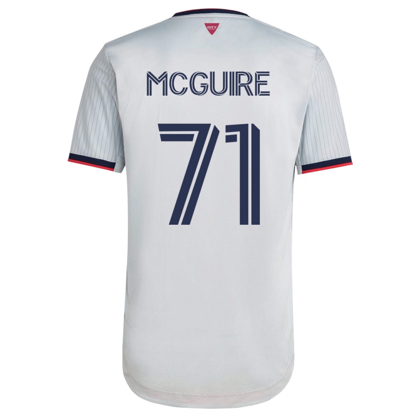 Dětské Nolan Mcguire #71 Bílý Daleko Hráčské Dresy 2023/24 Dres