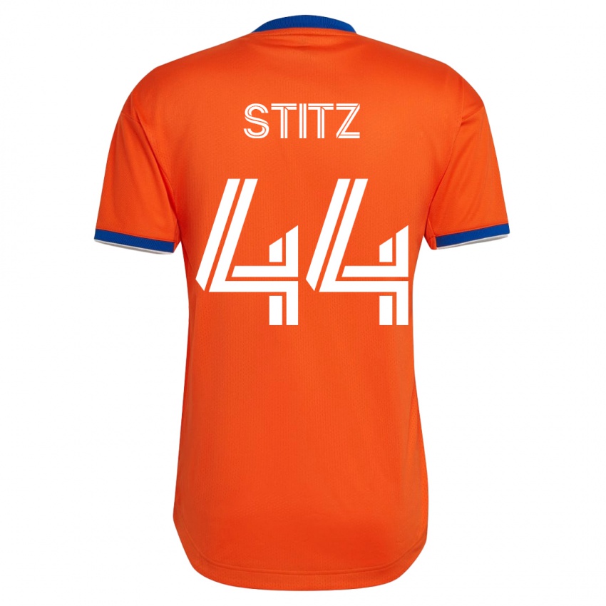 Dětské Ben Stitz #44 Bílý Daleko Hráčské Dresy 2023/24 Dres