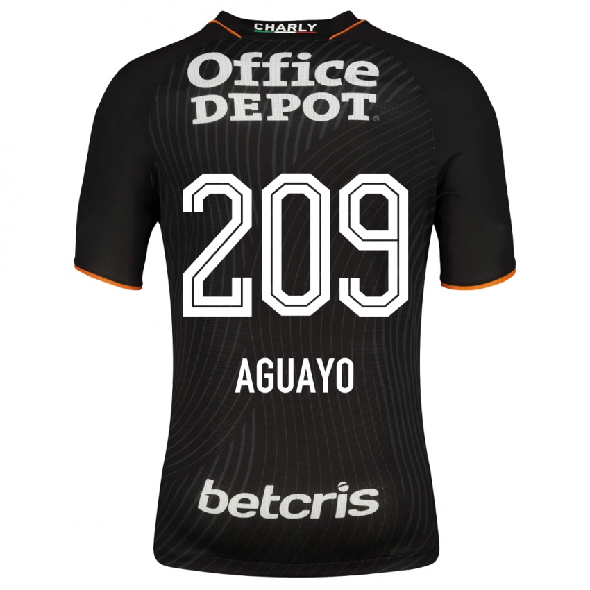 Dětské Sergio Aguayo #209 Černá Daleko Hráčské Dresy 2023/24 Dres