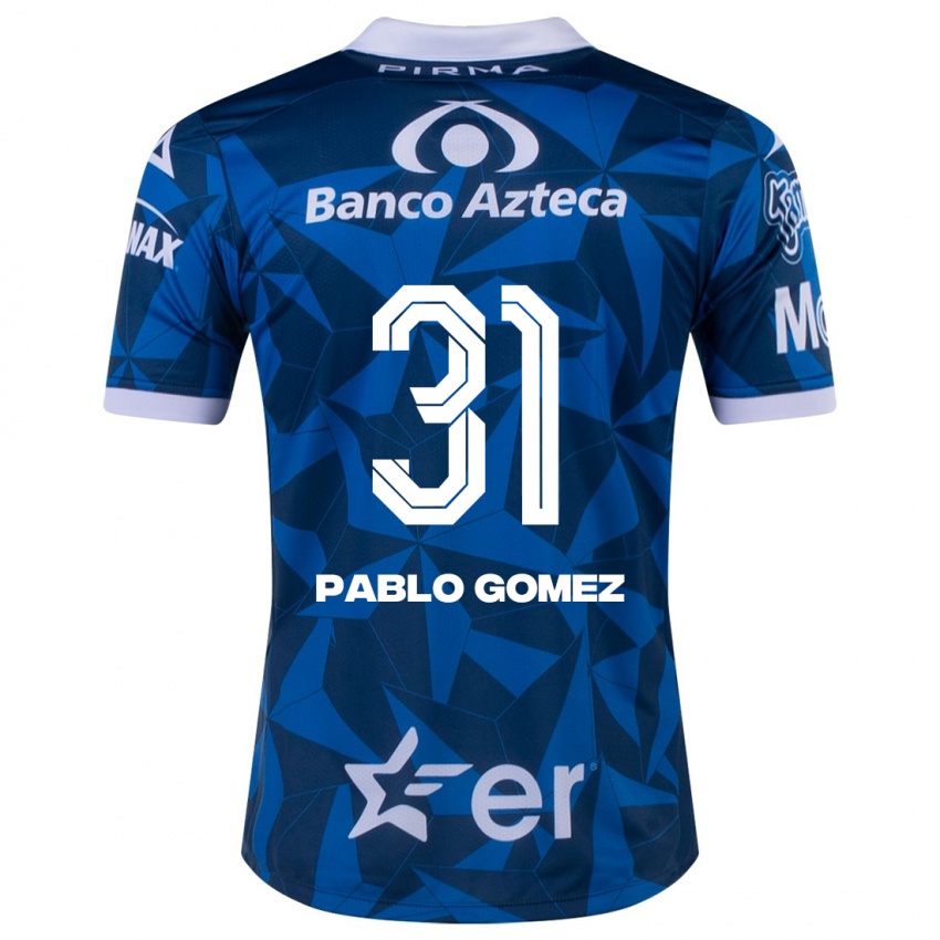 Dětské Juan Pablo Gómez #31 Modrý Daleko Hráčské Dresy 2023/24 Dres