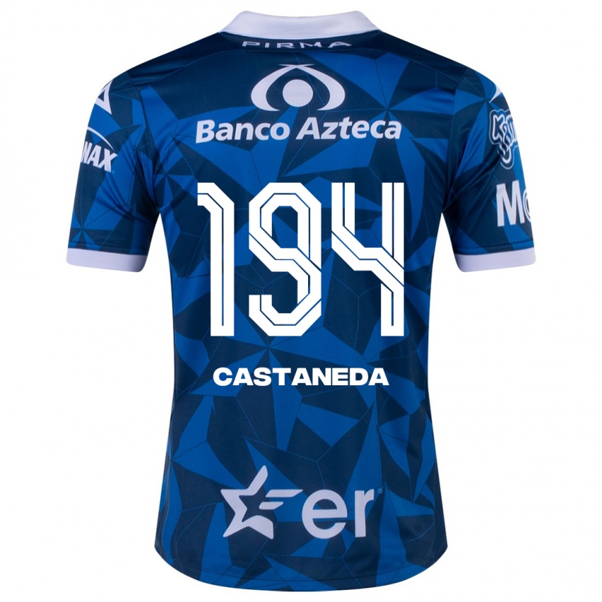 Dětské Christian Castañeda #194 Modrý Daleko Hráčské Dresy 2023/24 Dres