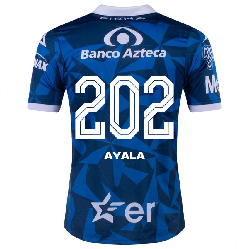 Dětské Diego Ayala #202 Modrý Daleko Hráčské Dresy 2023/24 Dres