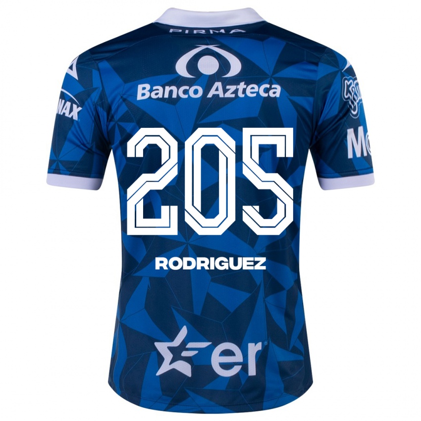 Dětské Alberto Rodríguez #205 Modrý Daleko Hráčské Dresy 2023/24 Dres