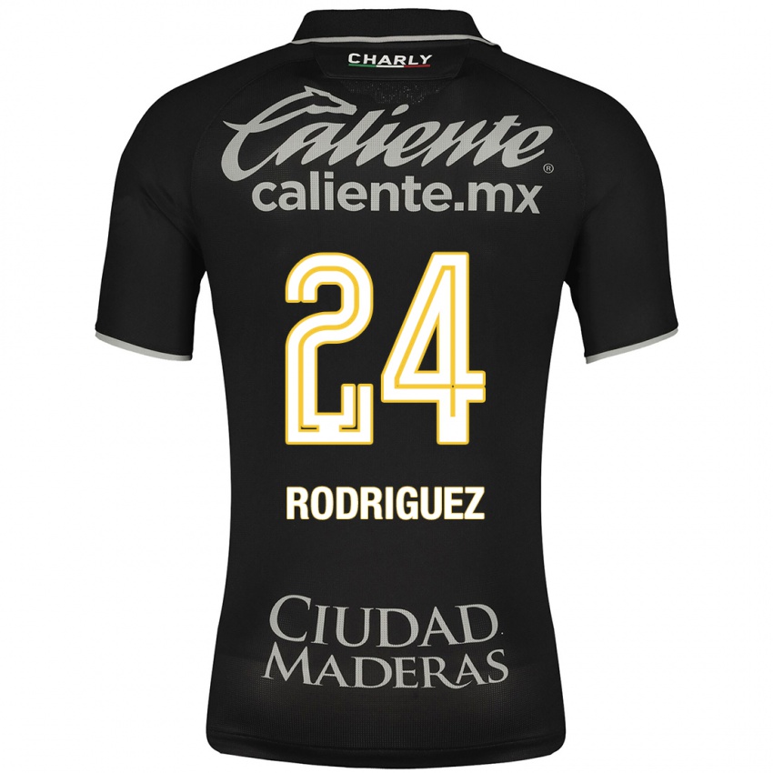 Dětské Osvaldo Rodríguez #24 Černá Daleko Hráčské Dresy 2023/24 Dres