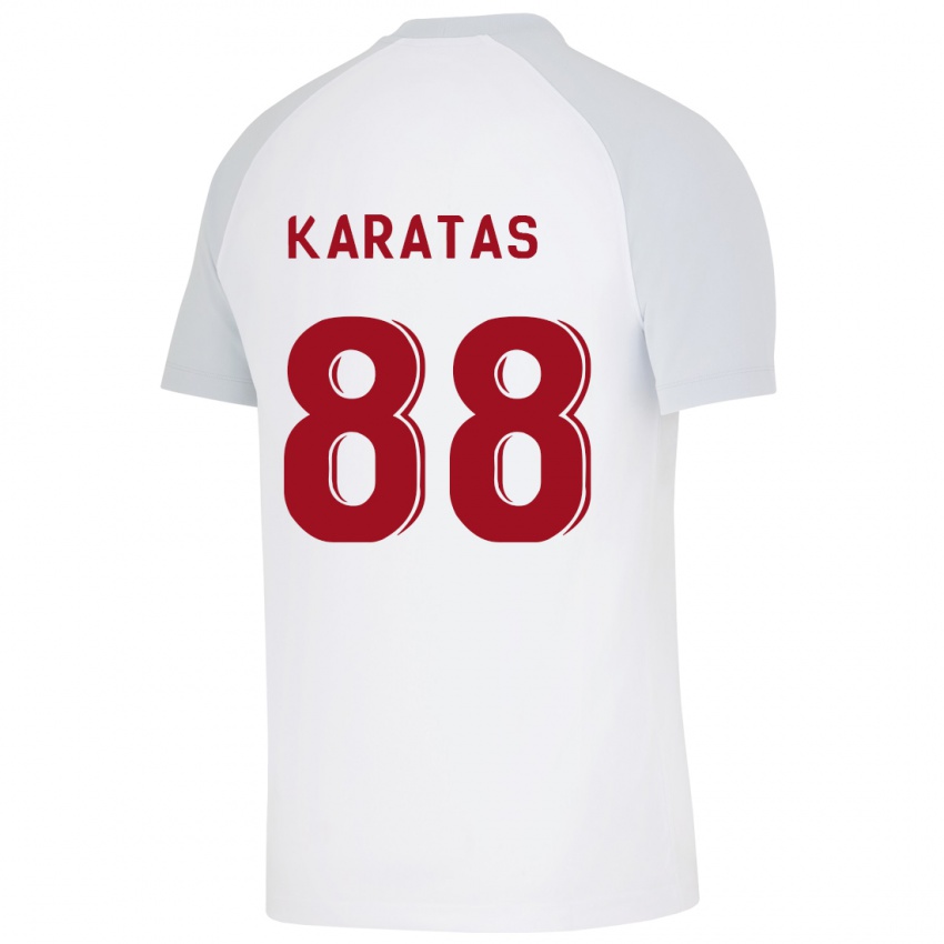 Dětské Kazımcan Karataş #88 Bílý Daleko Hráčské Dresy 2023/24 Dres