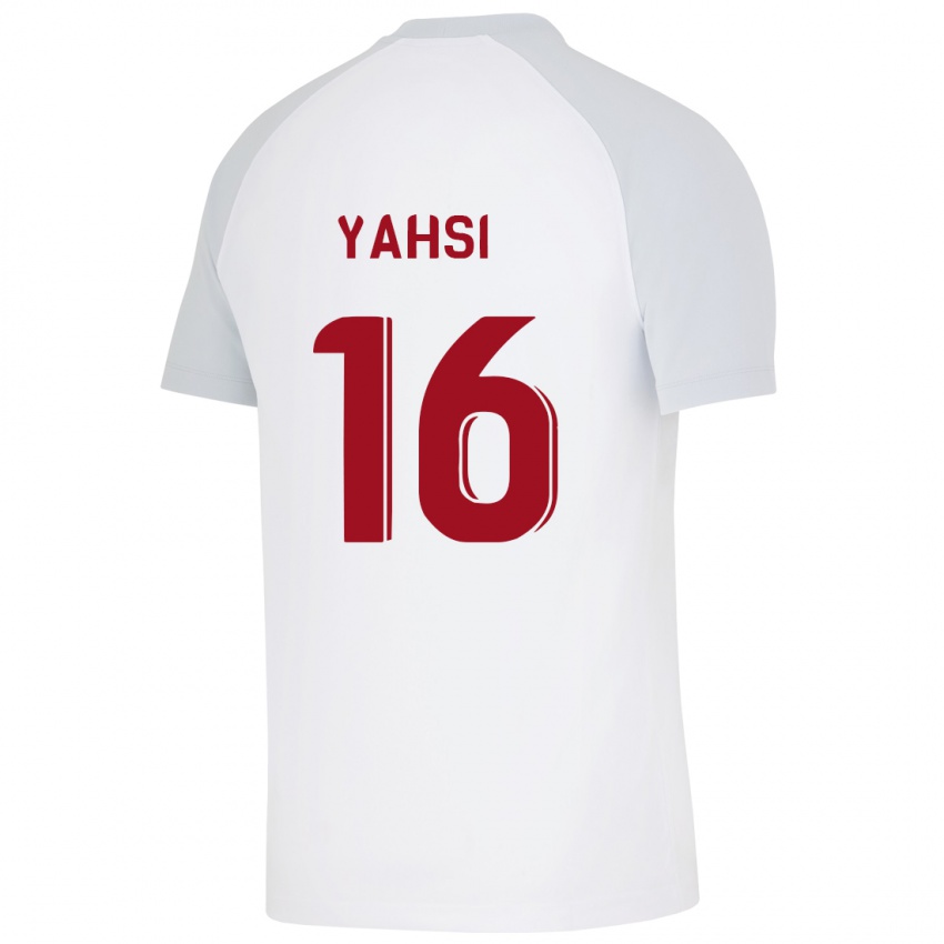 Dětské Ismail Yahsi #16 Bílý Daleko Hráčské Dresy 2023/24 Dres