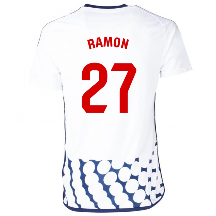 Dětské Pablo Ramón #27 Bílý Daleko Hráčské Dresy 2023/24 Dres